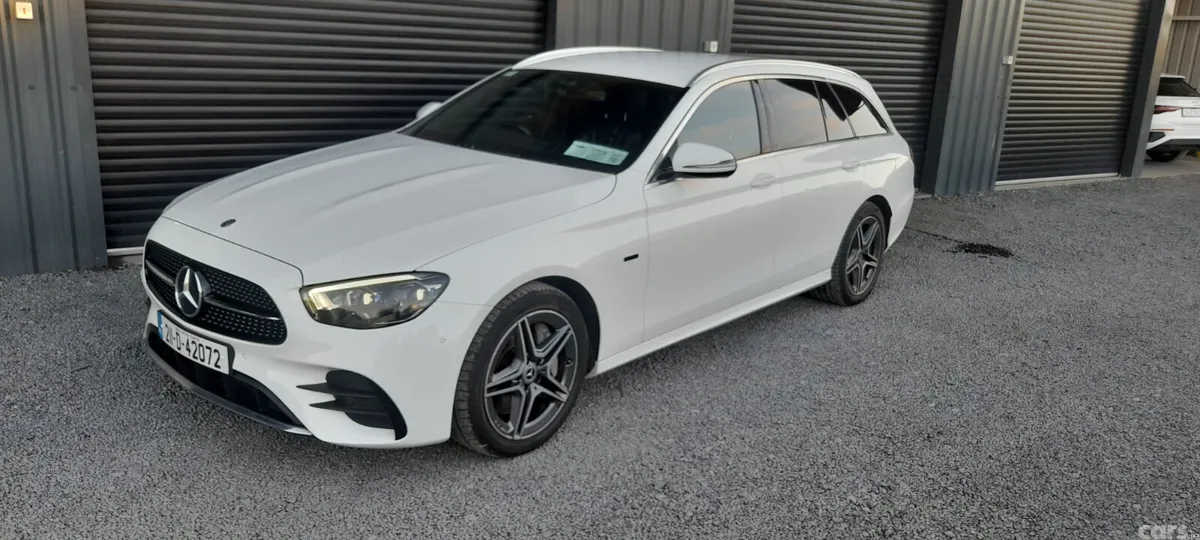 Mercedes-Benz E-Class Estate, Diesel Plug-in Hybrid, 2021, White