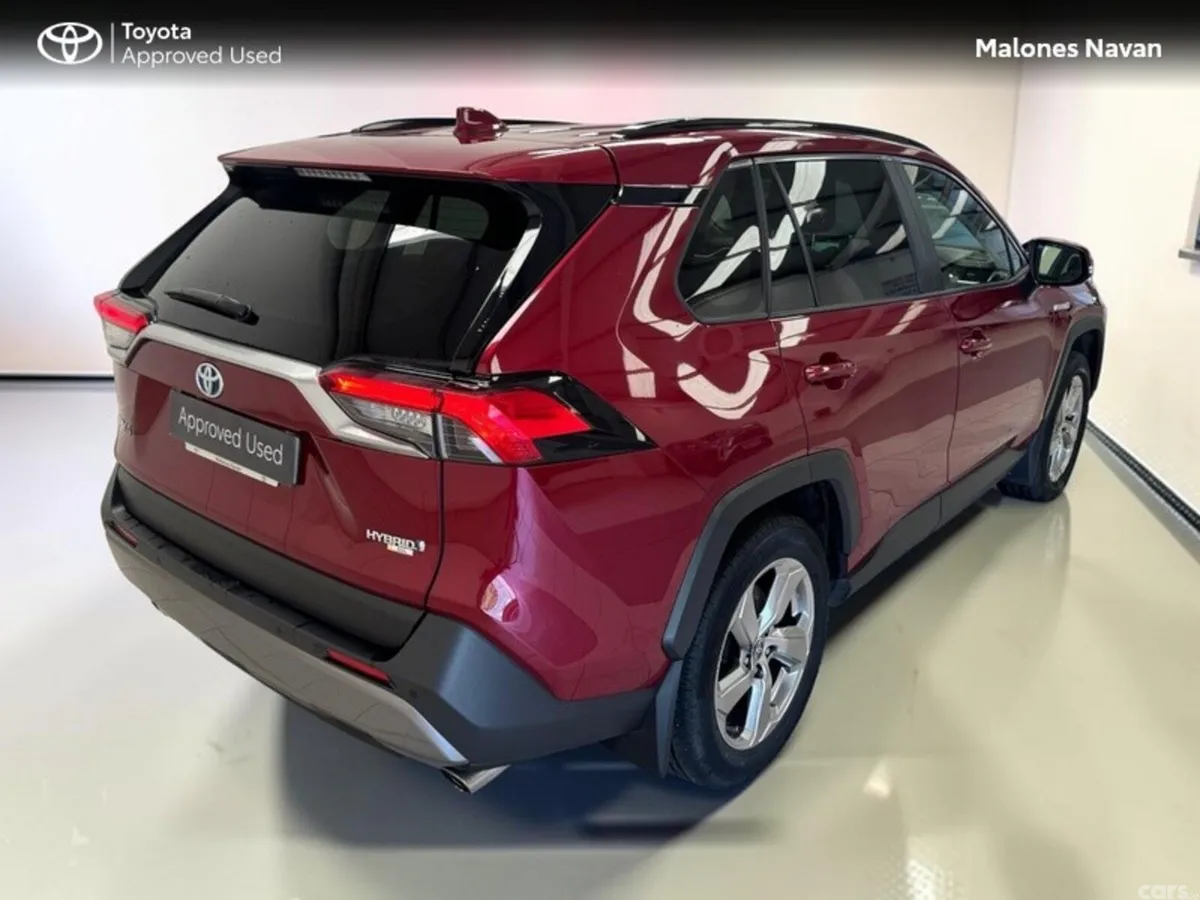 Toyota RAV4 SUV, Petrol Hybrid, 2022, Red