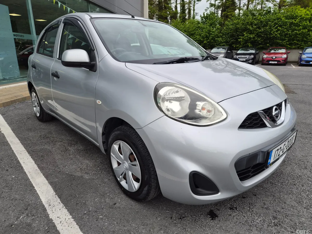 Nissan March Hatchback, Petrol, 2017, Silver