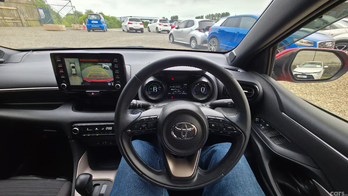 Toyota Yaris Hatchback, Petrol Hybrid, 2021, Red