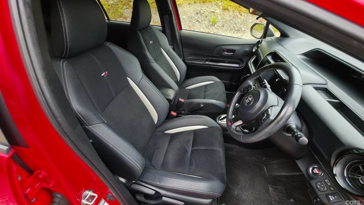 Toyota Aqua Hatchback, Petrol Hybrid, 2019, Red
