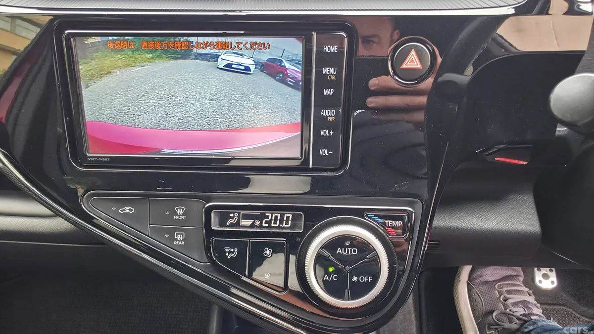 Toyota Aqua Hatchback, Petrol Hybrid, 2019, Red