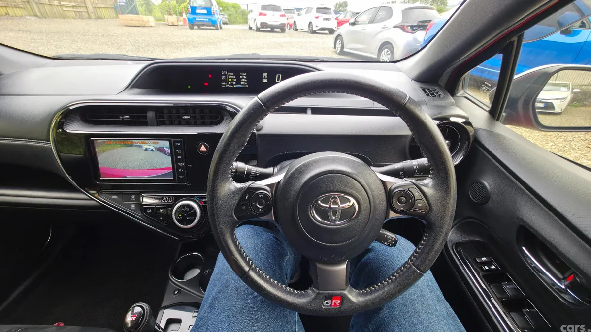 Toyota Aqua Hatchback, Petrol Hybrid, 2019, Red