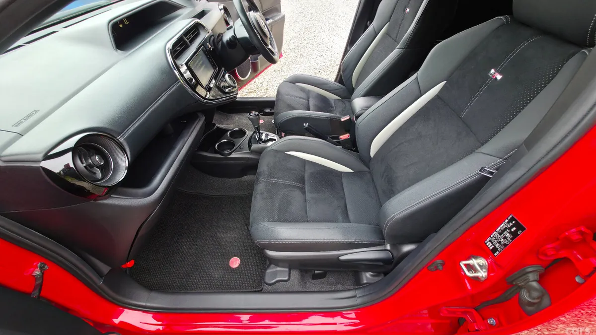 Toyota Aqua Hatchback, Petrol Hybrid, 2019, Red