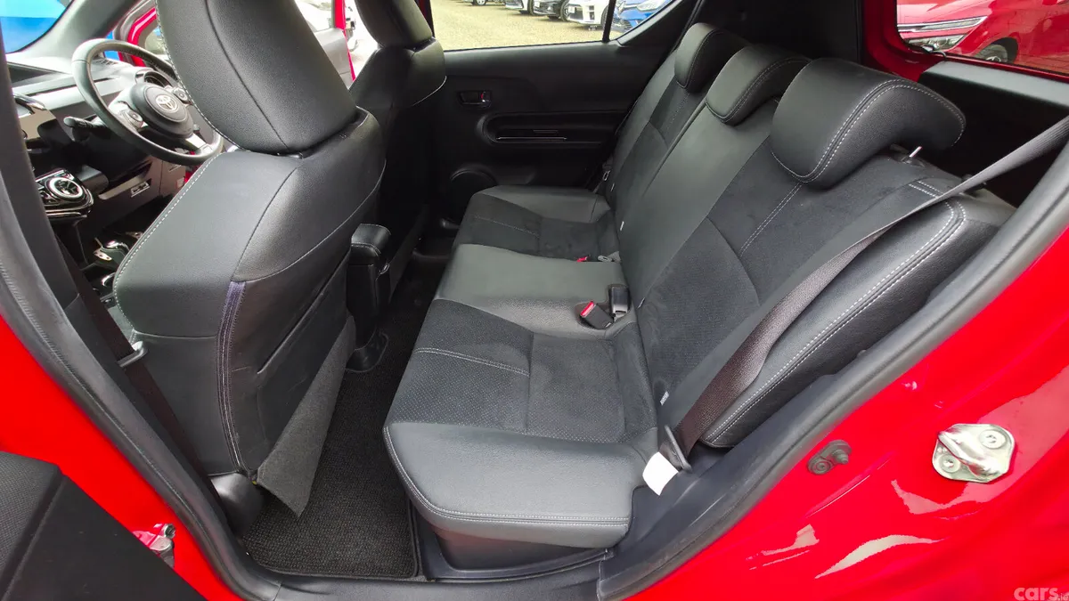 Toyota Aqua Hatchback, Petrol Hybrid, 2019, Red