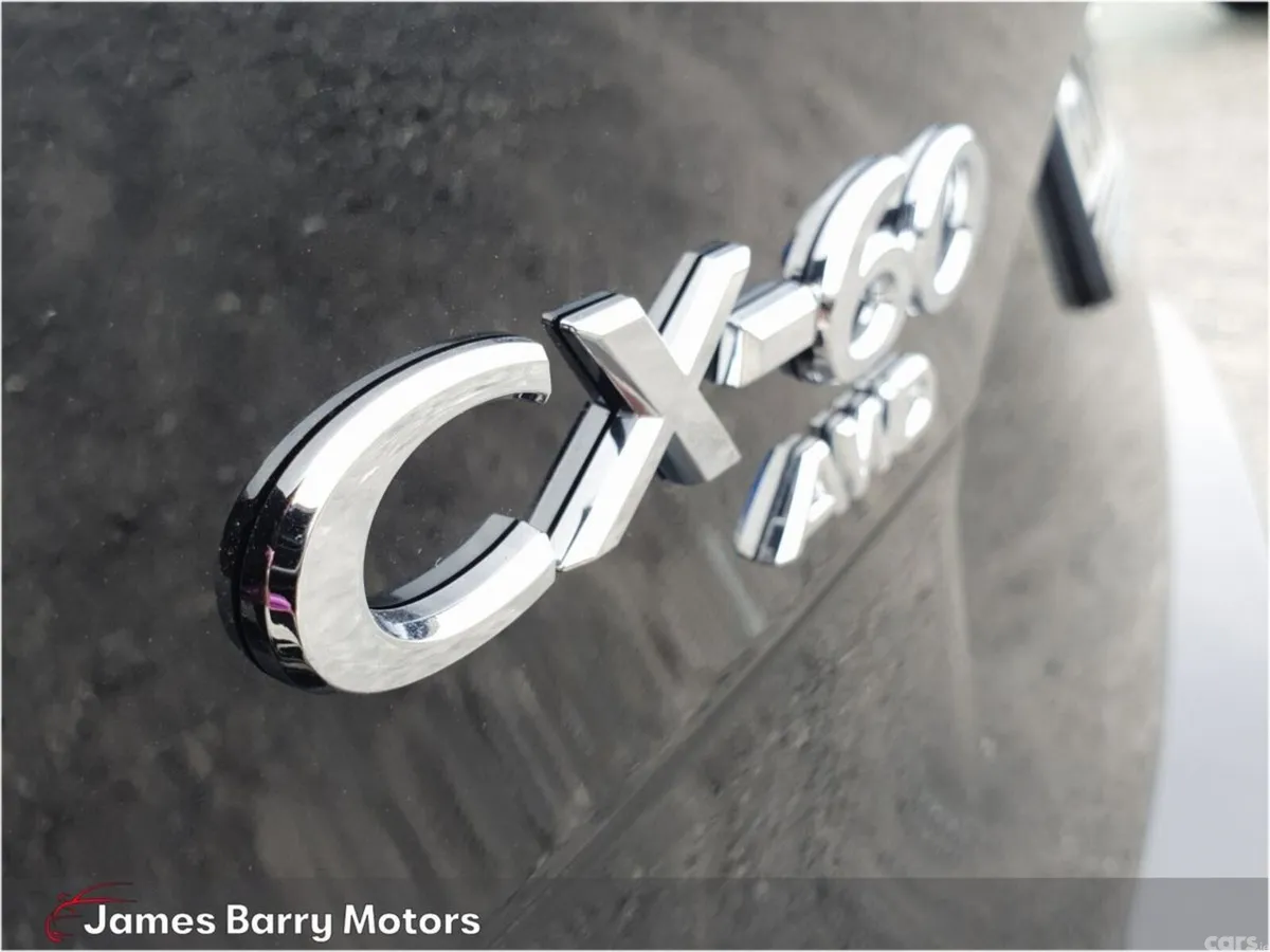Mazda CX-60 SUV, Petrol Plug-in Hybrid, 2026, Black