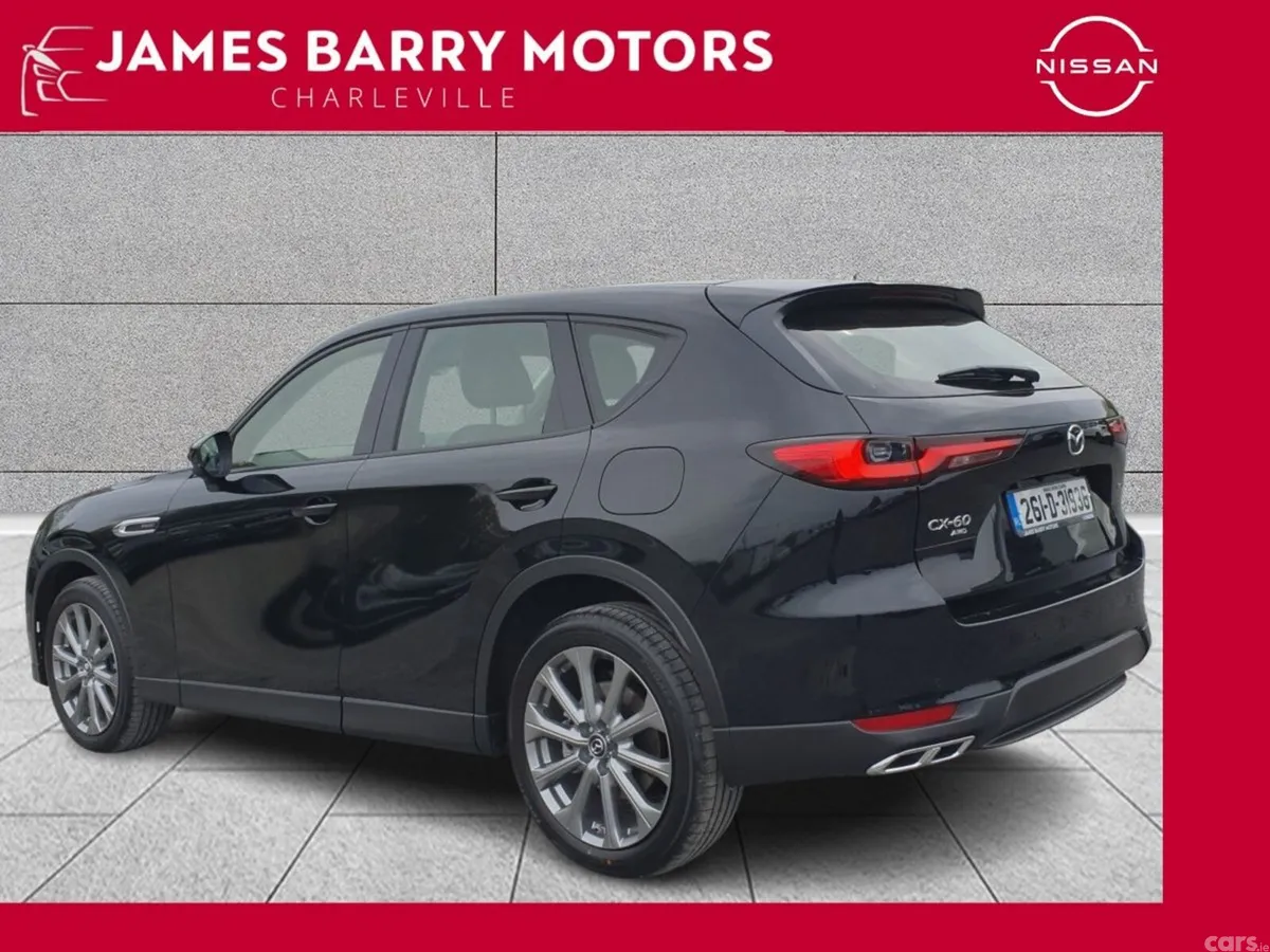 Mazda CX-60 SUV, Petrol Plug-in Hybrid, 2026, Black