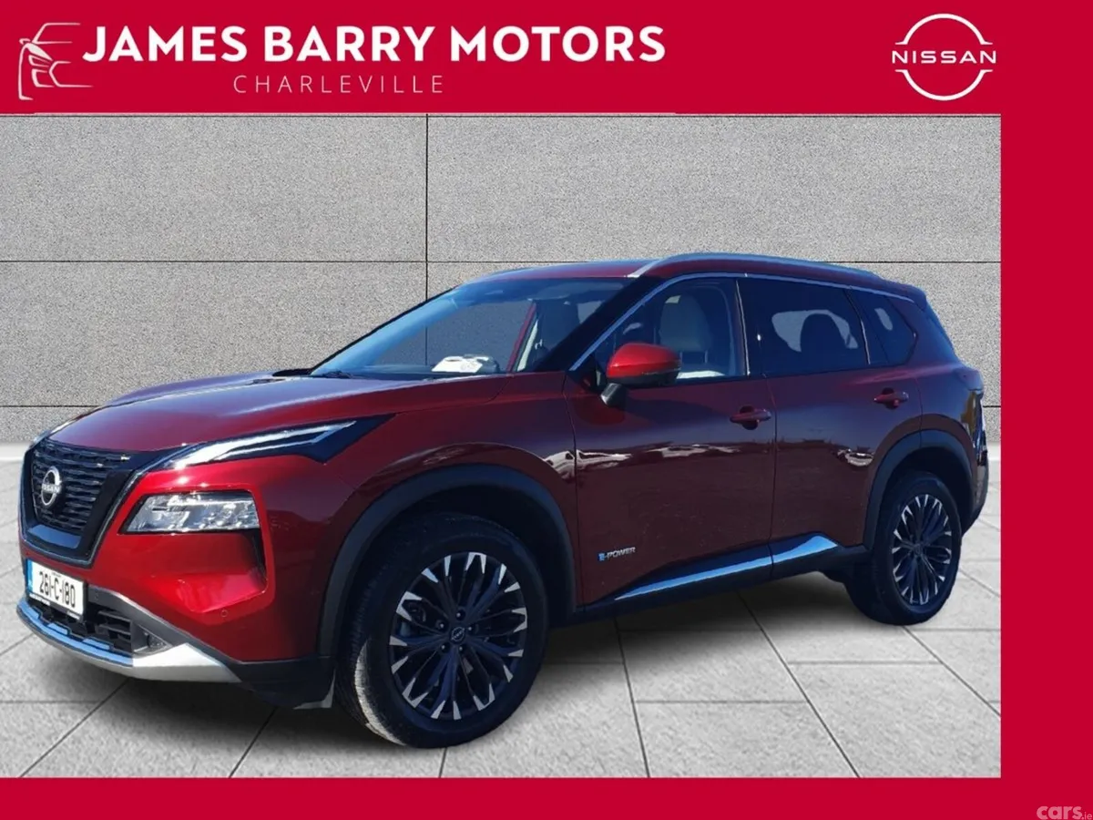 Nissan X-Trail SUV, Petrol Hybrid, 2026, Red