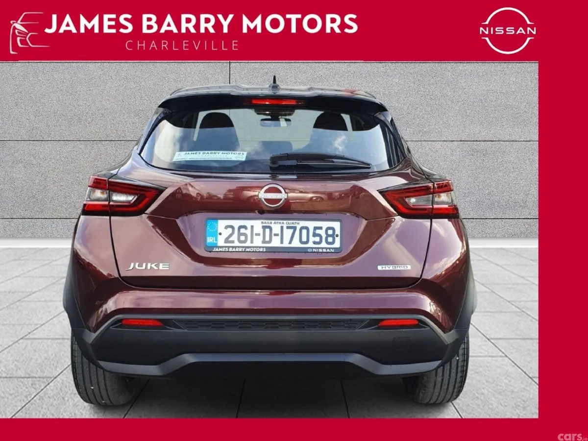 Nissan Juke SUV, Petrol Hybrid, 2026, Red
