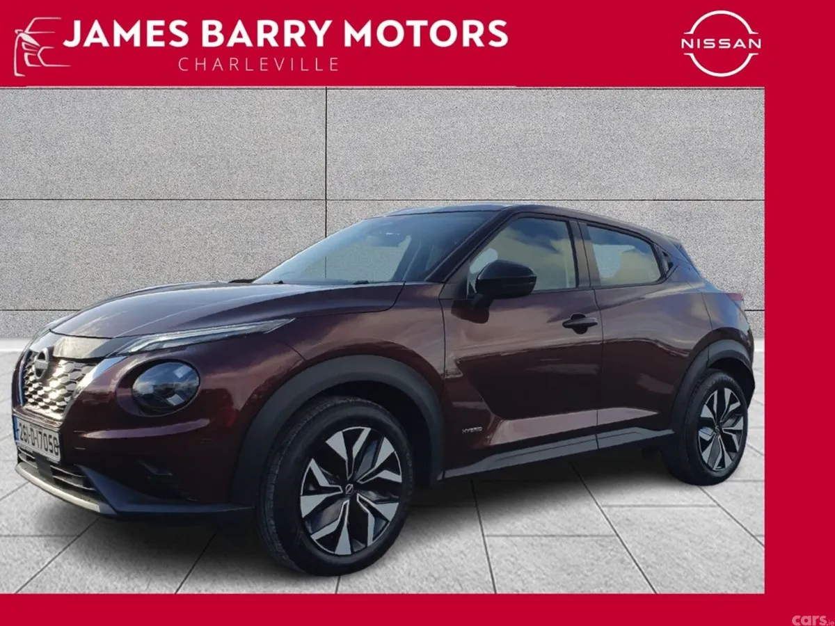 Nissan Juke SUV, Petrol Hybrid, 2026, Red