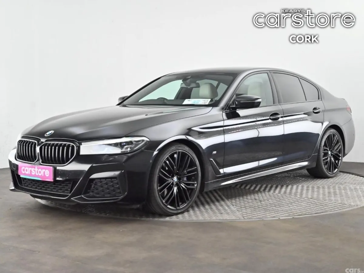 BMW 5-Series Saloon, Diesel, 2022, Black