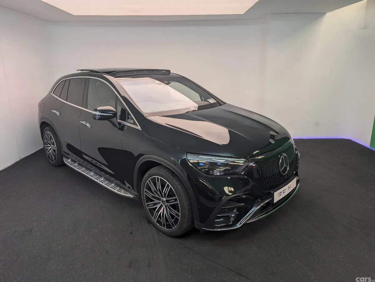 Mercedes-Benz EQE SUV, Electric, 2024, Green