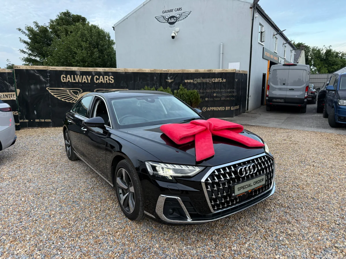 Audi A8 Saloon, Petrol Hybrid, 2024, Black