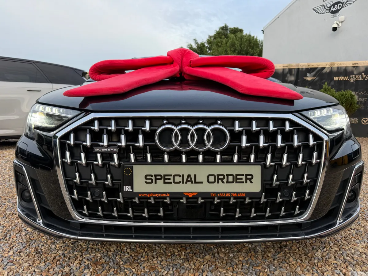 Audi A8 Saloon, Petrol Hybrid, 2024, Black