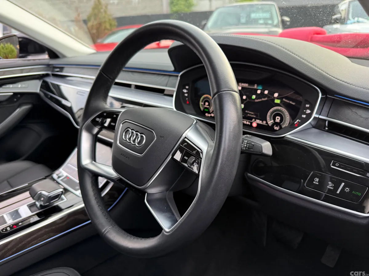 Audi A8 Saloon, Petrol Hybrid, 2024, Black