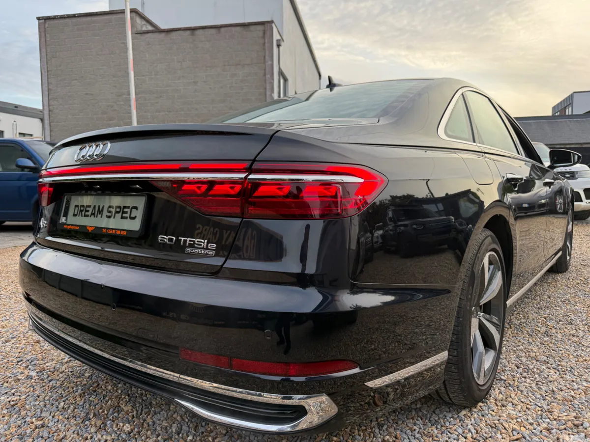 Audi A8 Saloon, Petrol Hybrid, 2024, Black