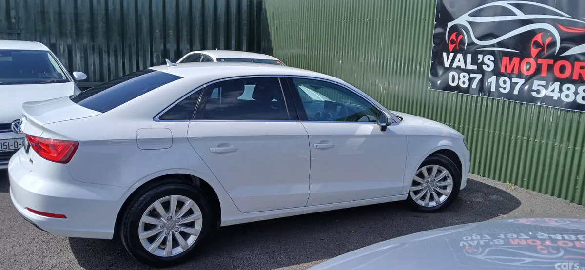 Audi A3 Saloon, Petrol, 2015, White
