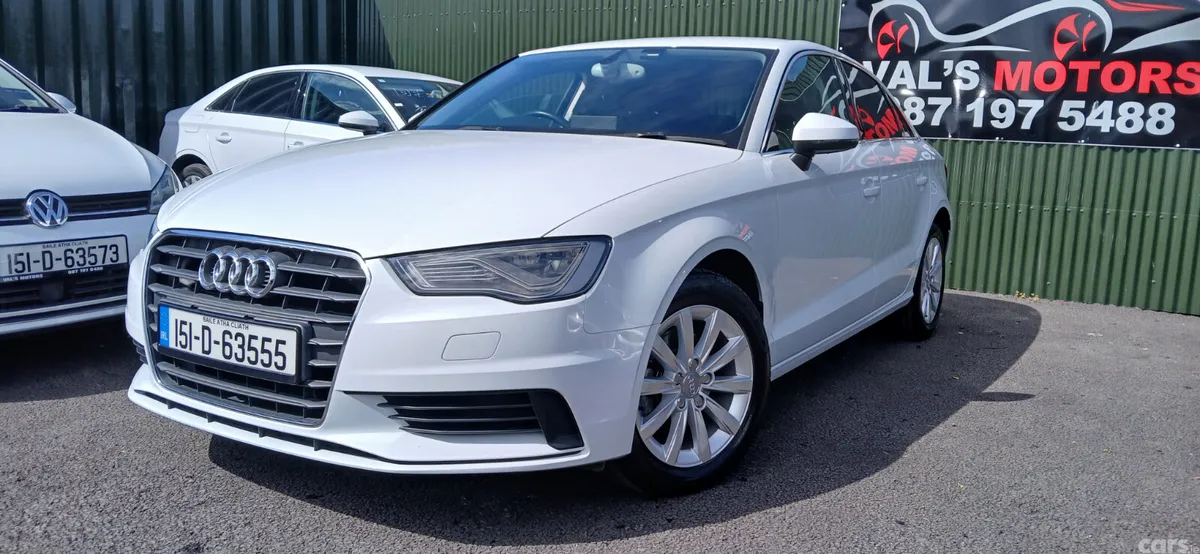 Audi A3 Saloon, Petrol, 2015, White