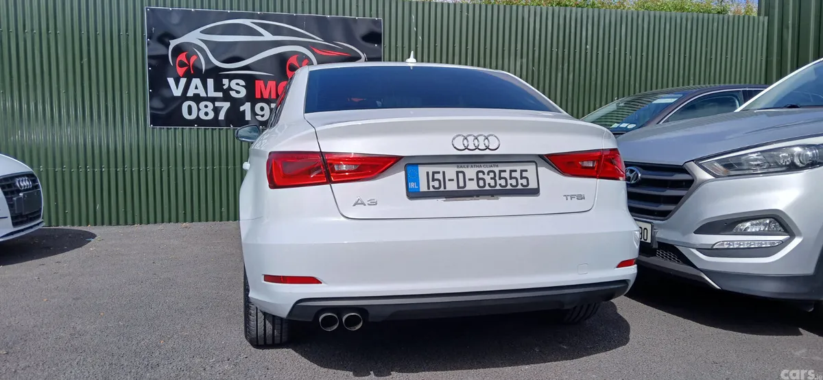 Audi A3 Saloon, Petrol, 2015, White