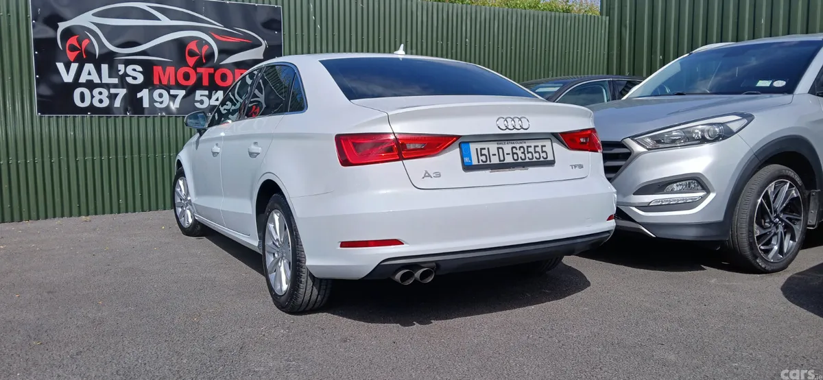 Audi A3 Saloon, Petrol, 2015, White
