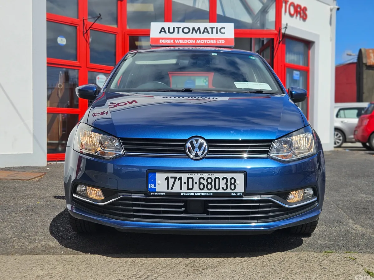 Volkswagen Polo Hatchback, Petrol, 2017, Blue
