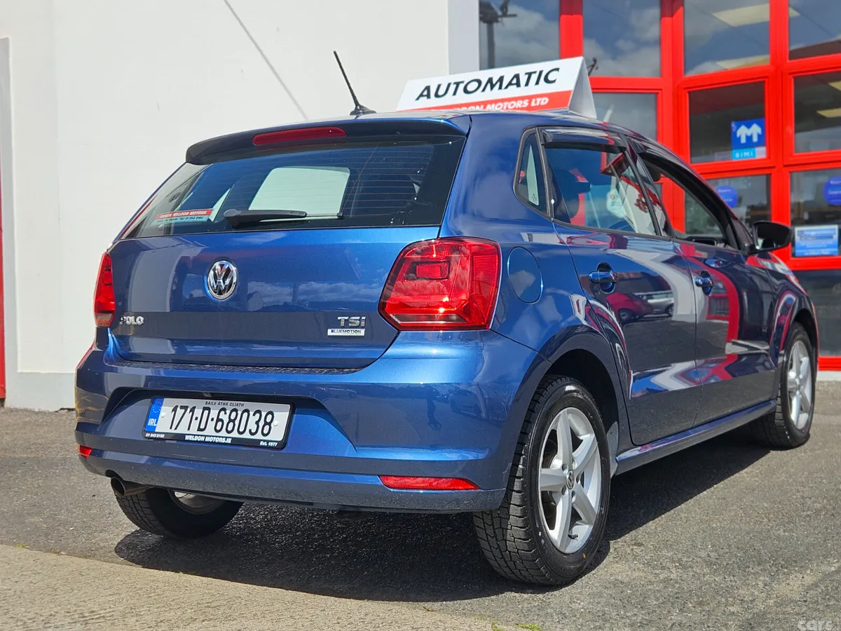 Volkswagen Polo Hatchback, Petrol, 2017, Blue