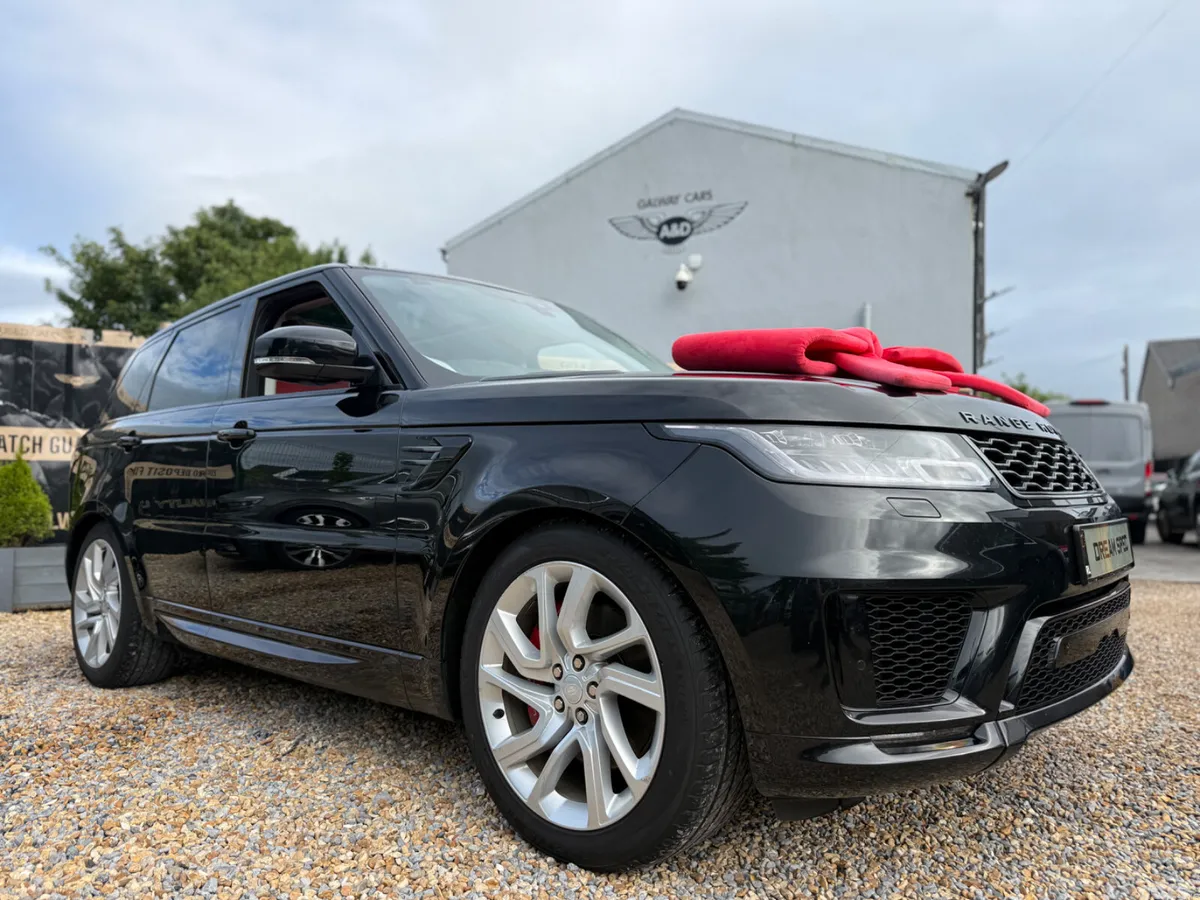 Land Rover Range Rover Sport SUV, Petrol Plug-in Hybrid, 2022, Black