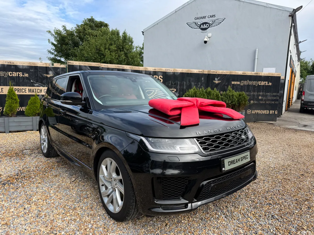 Land Rover Range Rover Sport SUV, Petrol Plug-in Hybrid, 2022, Black