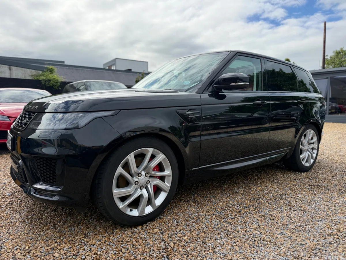Land Rover Range Rover Sport SUV, Petrol Plug-in Hybrid, 2022, Black