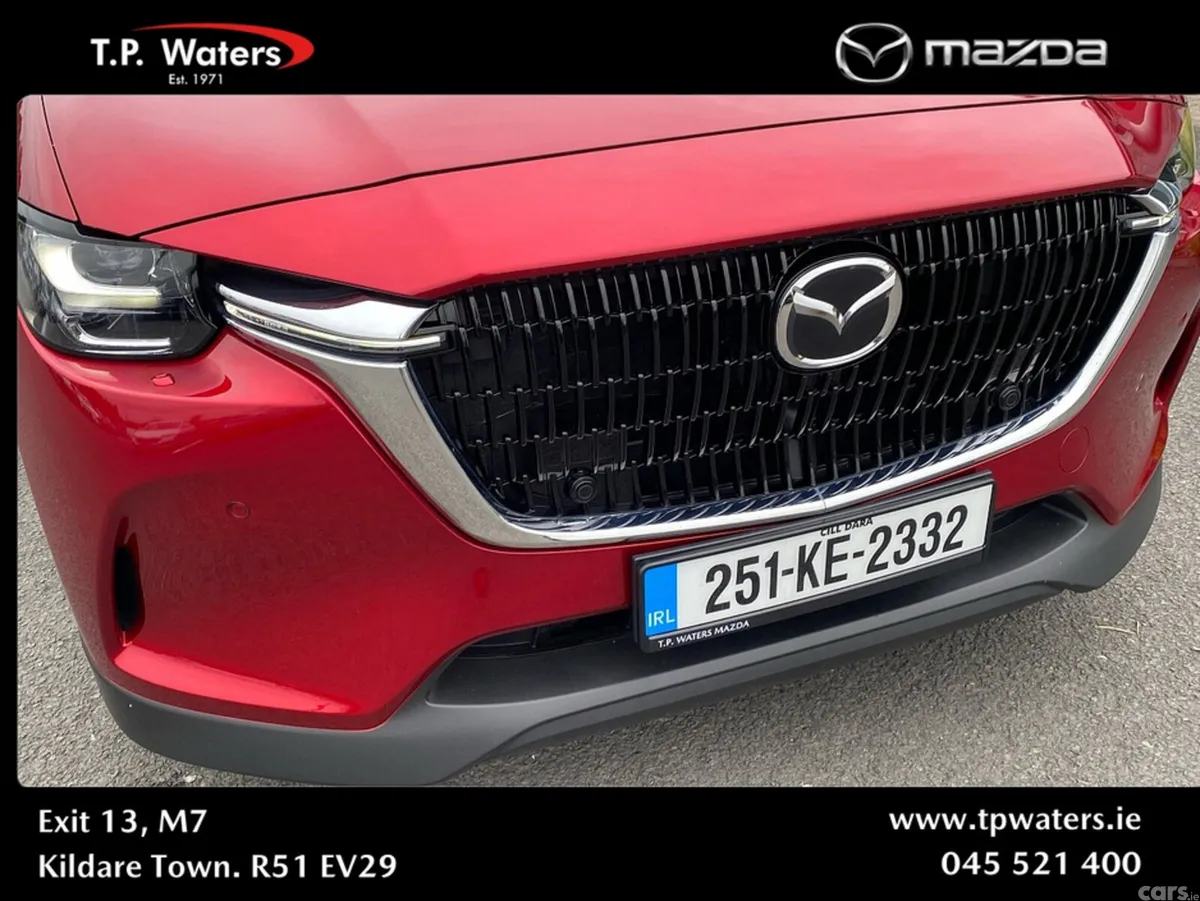 Mazda CX-60 SUV, Petrol Plug-in Hybrid, 2025, Red