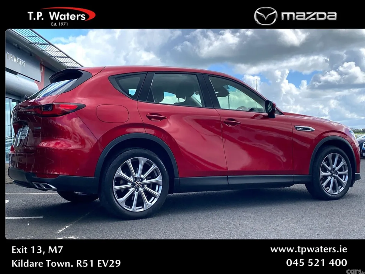 Mazda CX-60 SUV, Petrol Plug-in Hybrid, 2025, Red