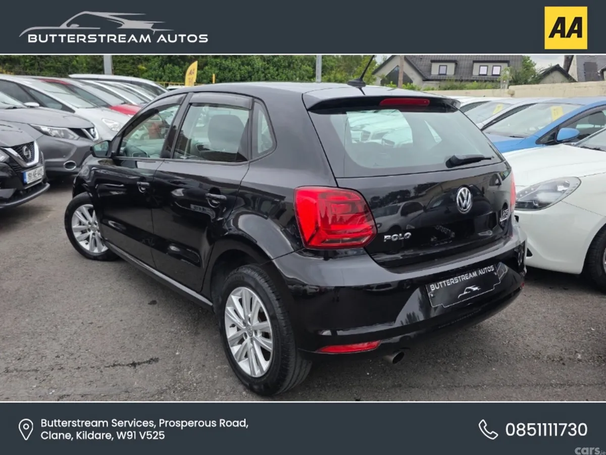Volkswagen Polo Hatchback, Petrol, 2016, Black