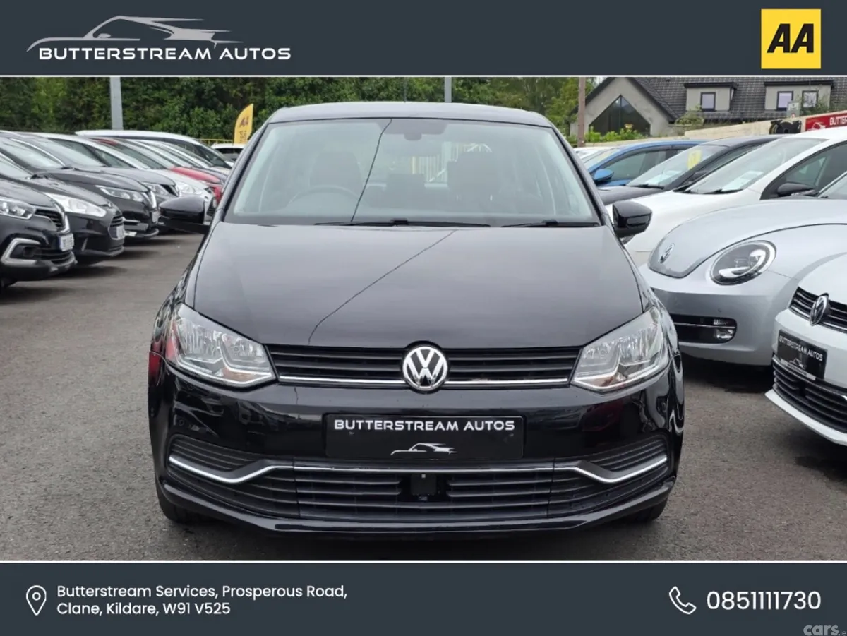 Volkswagen Polo Hatchback, Petrol, 2016, Black