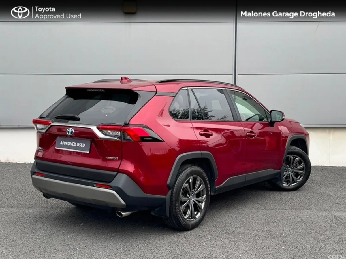 Toyota RAV4 SUV, Petrol Hybrid, 2024, Red