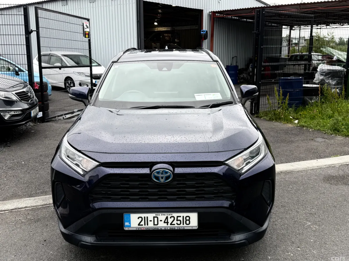 Toyota RAV4 SUV, Petrol Hybrid, 2021, Blue