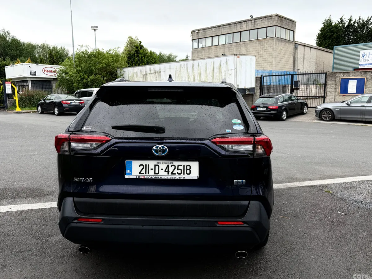 Toyota RAV4 SUV, Petrol Hybrid, 2021, Blue
