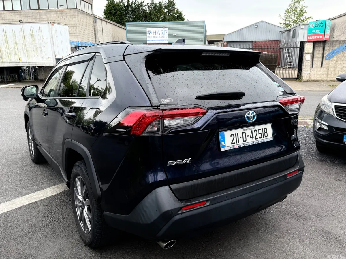 Toyota RAV4 SUV, Petrol Hybrid, 2021, Blue