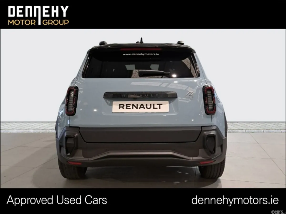 Renault 4 Hatchback, Electric, 2026, Blue