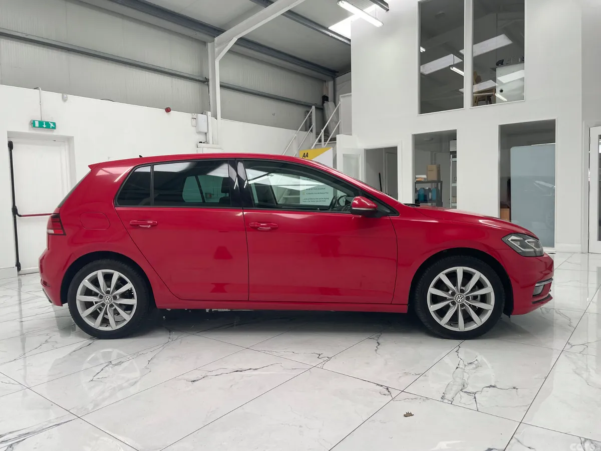 Volkswagen Golf Hatchback, Petrol, 2019, Red