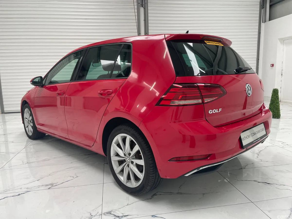 Volkswagen Golf Hatchback, Petrol, 2019, Red