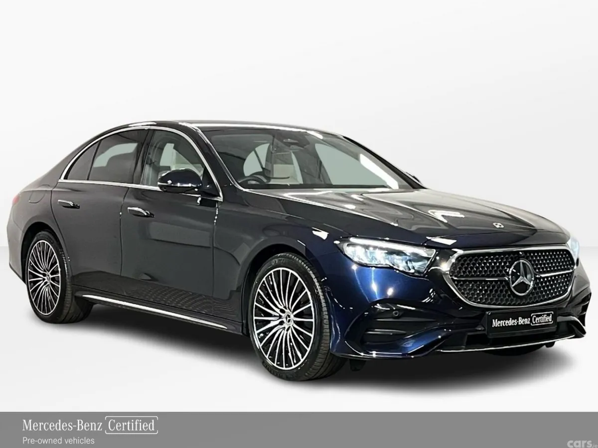 Mercedes-Benz E-Class Saloon, Diesel Plug-in Hybrid, 2024, Blue
