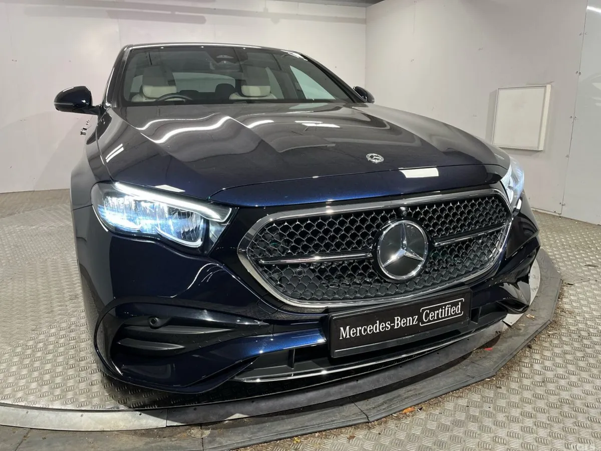 Mercedes-Benz E-Class Saloon, Diesel Plug-in Hybrid, 2024, Blue