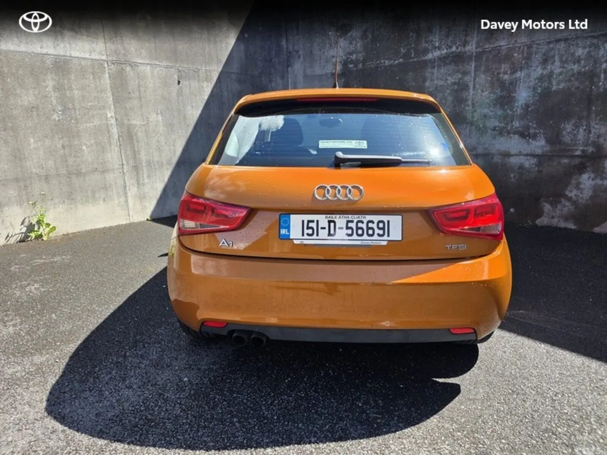 Audi A1 Hatchback, Petrol, 2015, Orange