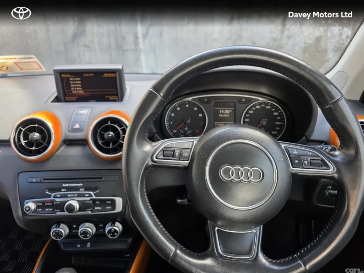 Audi A1 Hatchback, Petrol, 2015, Orange