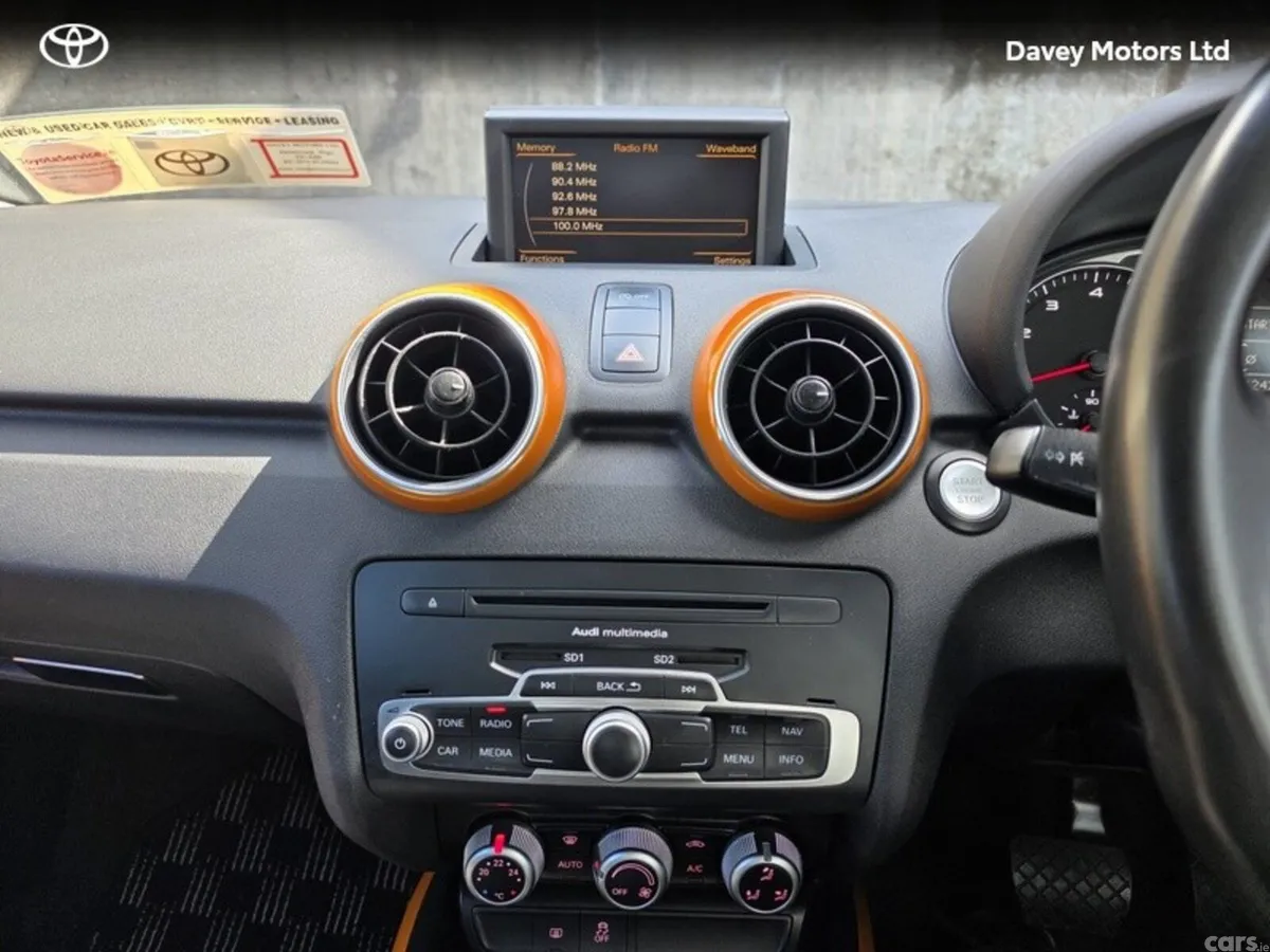 Audi A1 Hatchback, Petrol, 2015, Orange