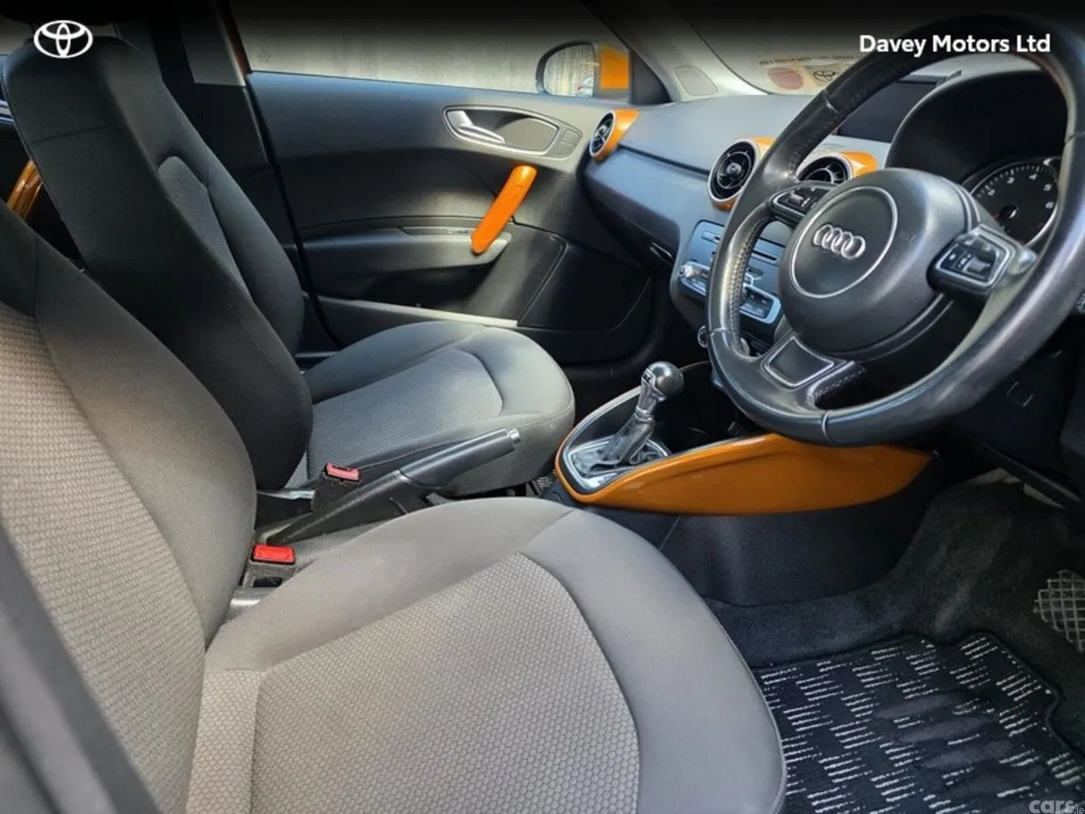 Audi A1 Hatchback, Petrol, 2015, Orange