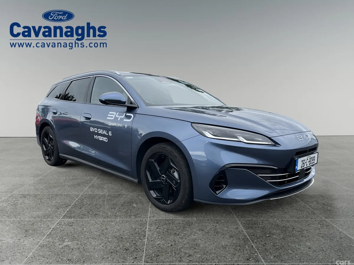 BYD Seal 6 Hatchback, Petrol Plug-in Hybrid, 2026, Grey