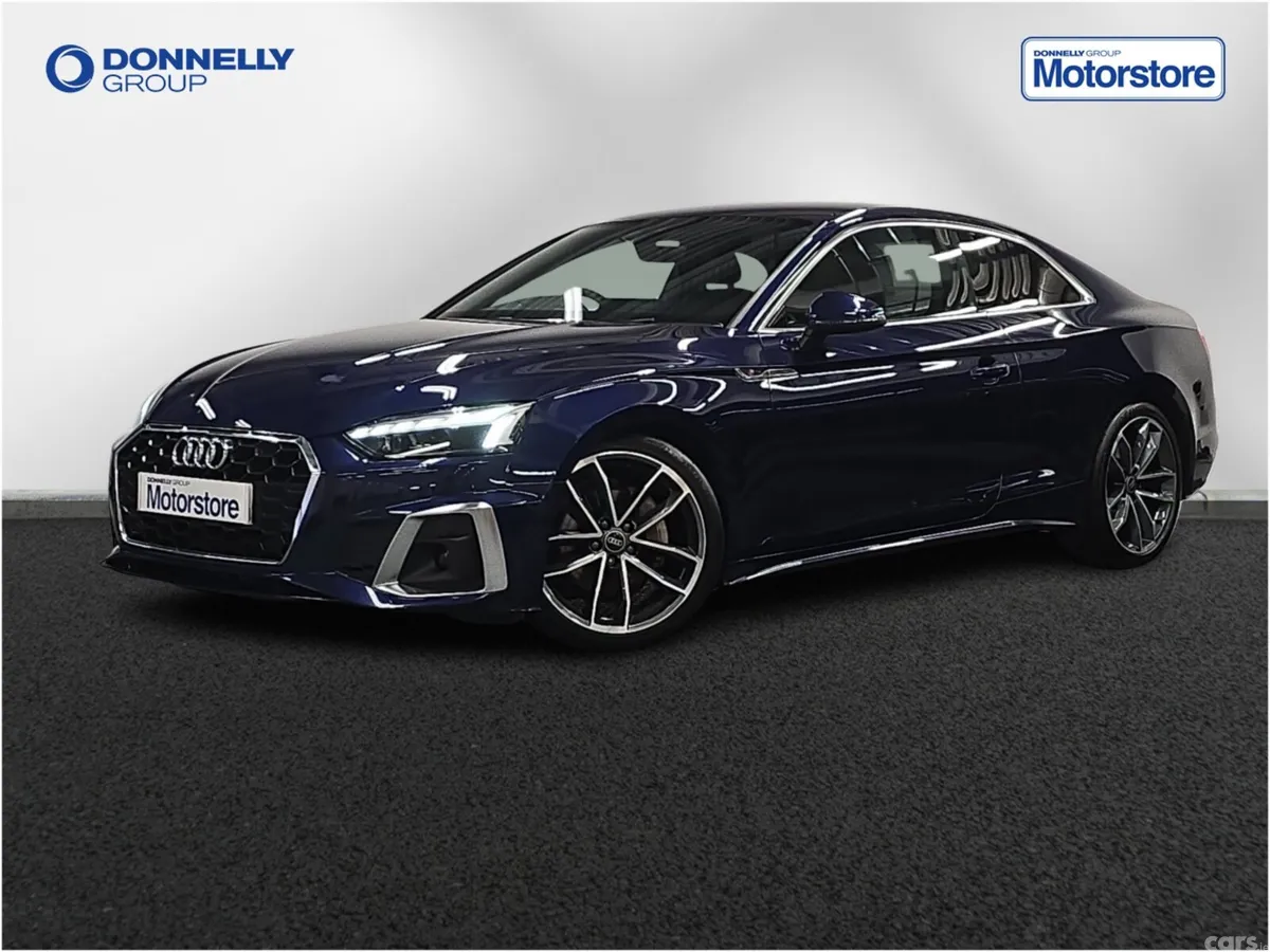 Audi A5 Coupe, Petrol, 2023, Blue