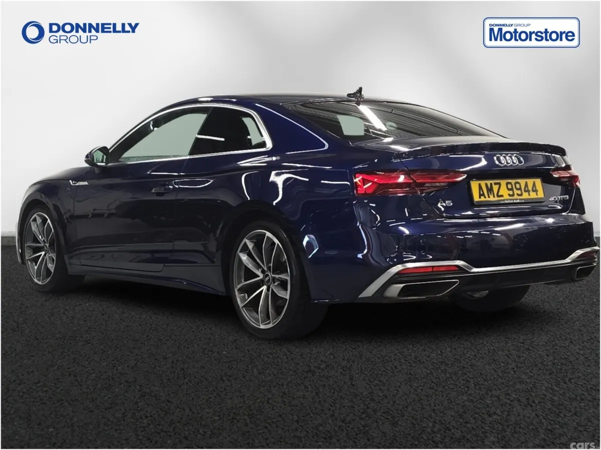 Audi A5 Coupe, Petrol, 2023, Blue