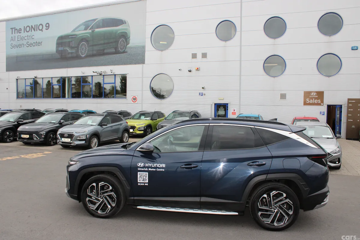 Hyundai Tucson SUV, Petrol Plug-in Hybrid, 2026, Blue